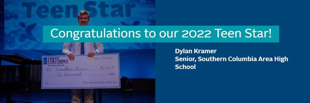 Dylan Kramer 2022 Teen Star