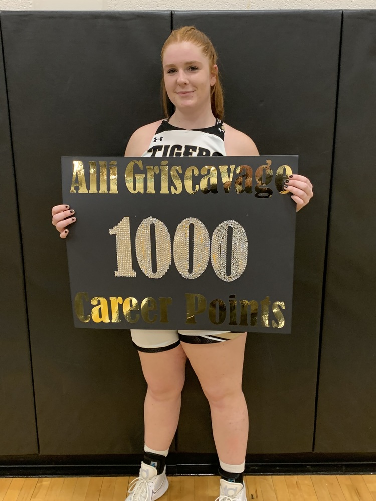 Alli Griscavage 1000 points