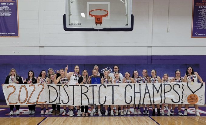 Girls Basketball District 4 AA Basketball Champs