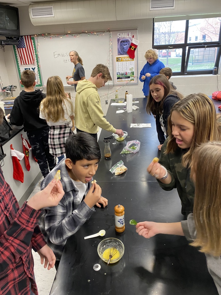 7th grade food testing