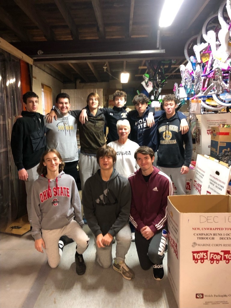 Boys Basketball and Toys for Tots